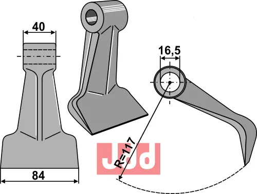 Hammerkniv 84mm - JDD Utstyr