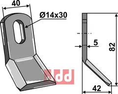 Y- kniv Passer til mange fabrikater