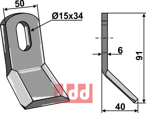 Y- kniv - JDD Utstyr