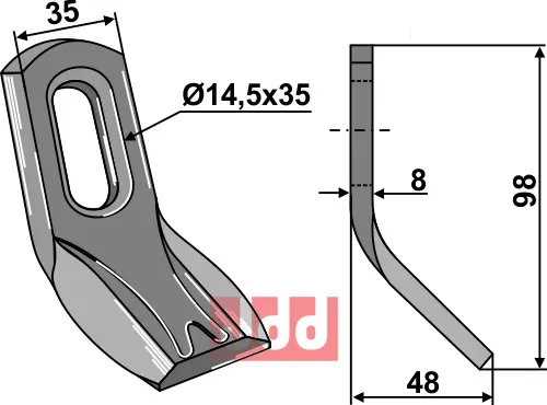 Y- kniv - JDD Utstyr