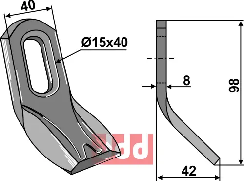 Y- kniv - JDD Utstyr