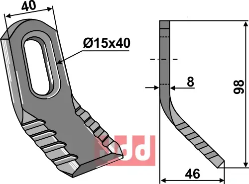 Y- kniv - JDD Utstyr