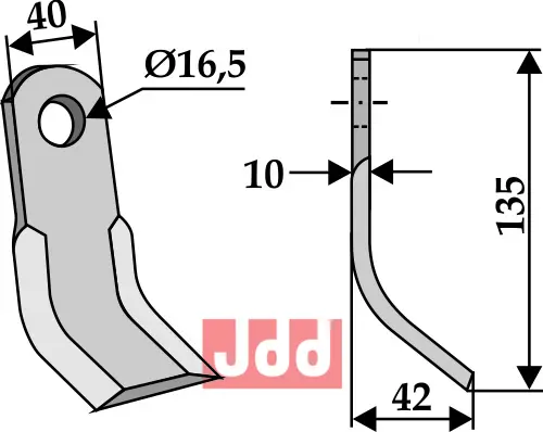 Y- kniv - JDD Utstyr