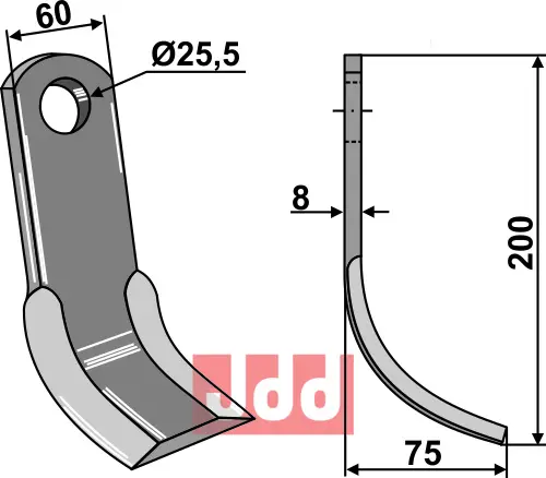 Y- kniv - JDD Utstyr