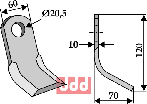 Y- kniv - JDD Utstyr