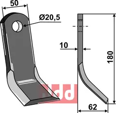 Y- kniv Maschio / Gaspardo/Zappator