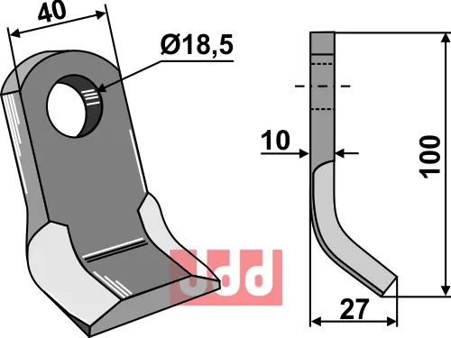 Y- kniv - JDD Utstyr