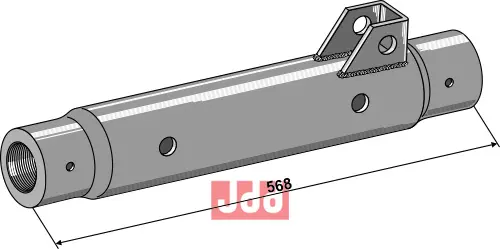 Rør for topstang 568mm - JDD Utstyr