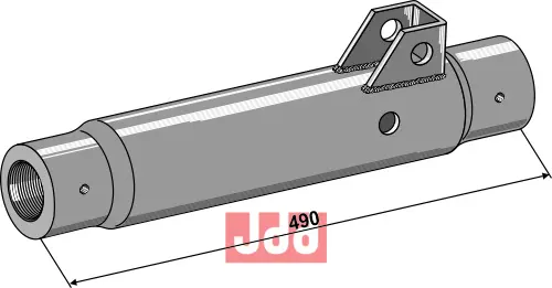 Rør for topstang 490mm - JDD Utstyr