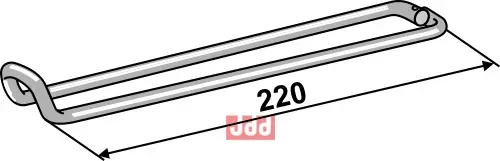 spennbøyle 200mm - JDD Utstyr