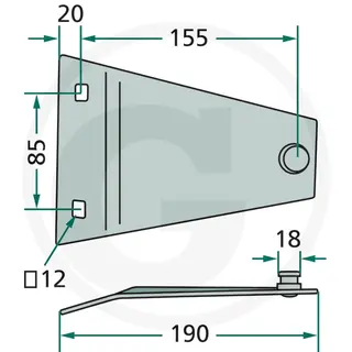 Saphir Knivholder