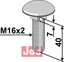 Bræddebolt M16x2x40 - 10.9