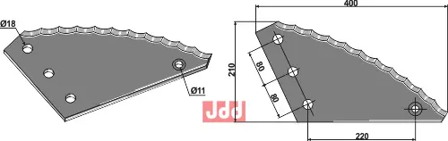 Formikser kniv - JDD Utstyr