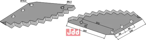 Formikser kniv - JDD Utstyr