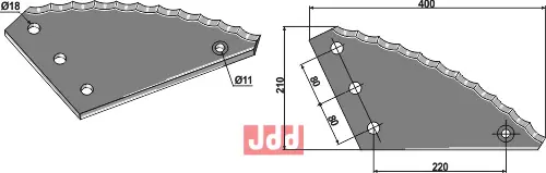 Formikser kniv - JDD Utstyr