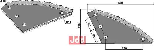 Formikser kniv - JDD Utstyr