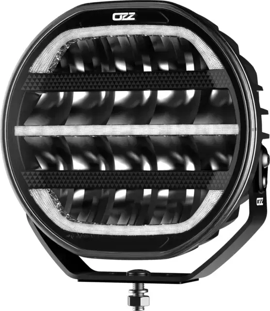 OZZ XR2 P9" LED fjernlys med parklys 15000 lumen sort hus 