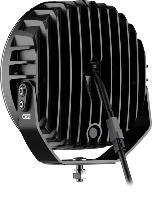 OZZ XR2 P7" LED fjernlys med parklys 7500  lumen sort hus 