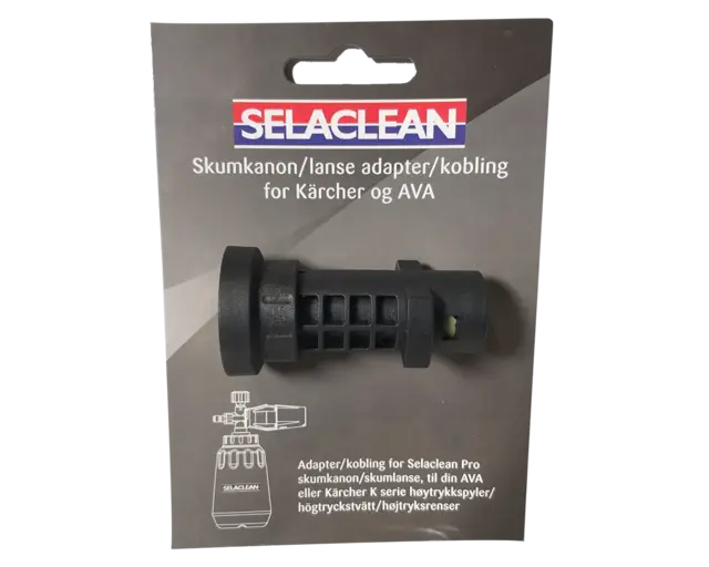 Selaclean Adapter for Kärcher og Ava For skumkanon 