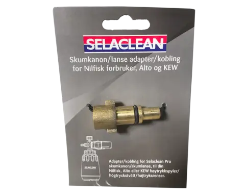 Adapter for Nilfisk forbruker/KEW/Altor For Selaclean skumkanon