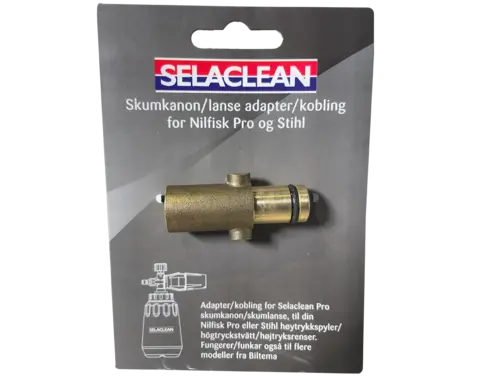 Adapter for Nilfisk Pro og Stihl For Selaclean skumkanon