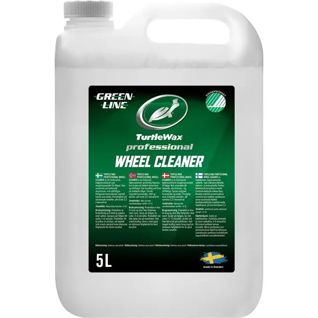 Turtle Wax Pro Greenline  Wheel Cleaner Effektiv og Miljøvennlig Felgrens 