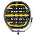 OZZ XR2 P9" LED fjernlys med parklys 15000 lumen hvitt  hus