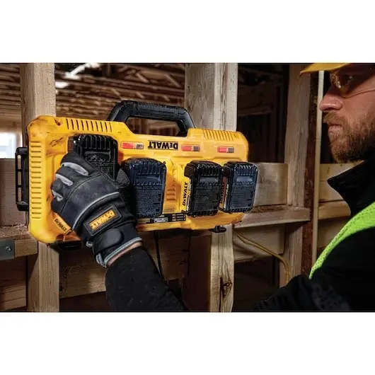 DeWalt 4-Ports Hurtiglader For 10.8V, 18V og 54V XR batterier 