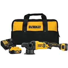 DeWalt Dual Action Poleringsmaskinpakke 125mm 18V XR Børsteløs  Med Batteripakke