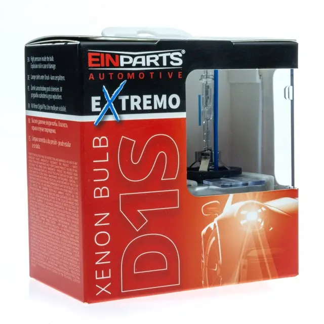 DUOPACK Xenon EP D1S EXTREMO 35W 6000K Einparts,Ekstrem lysstyrke og klarhet 