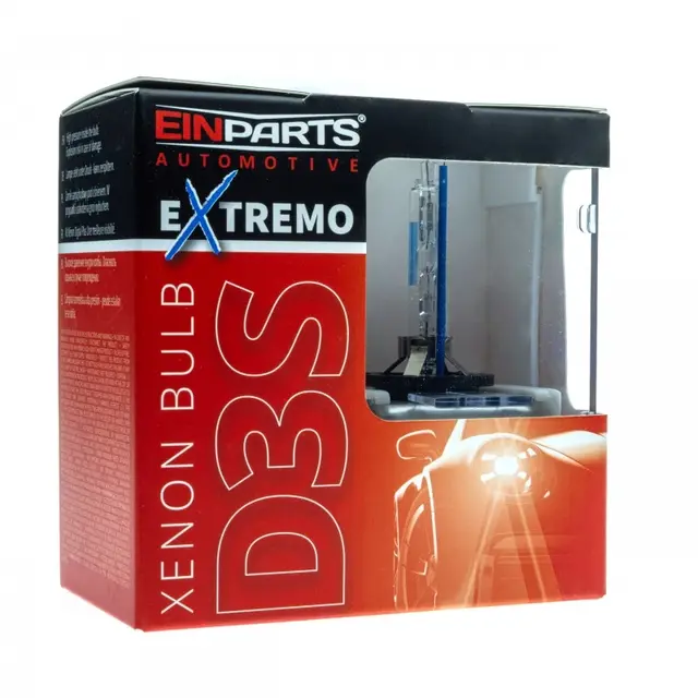 DUOPACK XENON EP D3S EXTREMO 35W 6000K Einparts D3S Exenon pærer 