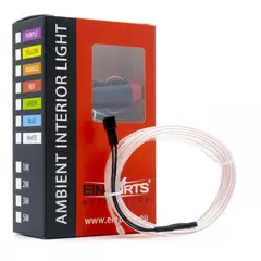 HVITT LED Stripe Interiør Belysning 2 meter og 12V