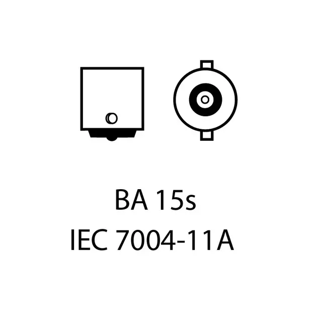 Einparts EPL144 P21W 1156 30SMD 4 - 2stk P21W LED-pære med CANBUS-kompatibilitet 