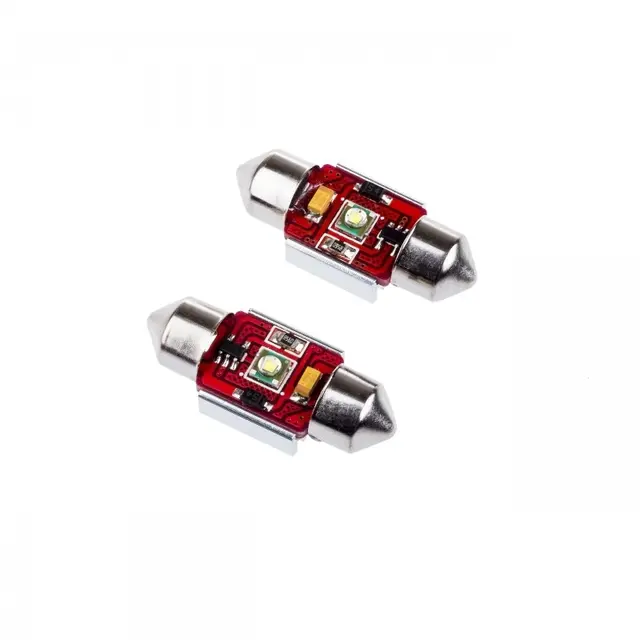 Einparts EPL30 C5W 31MM 1 CREE - 2pk Kraftige  LED-pære,CANBUS-kompatibilitet 