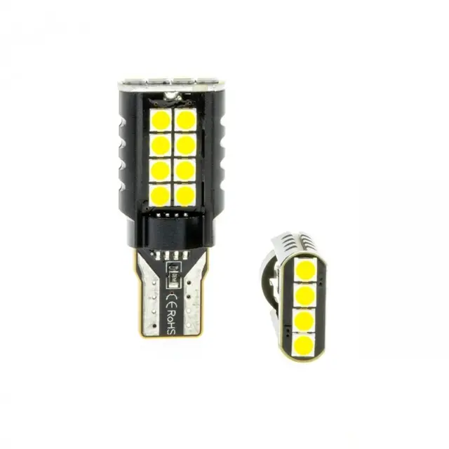 EINPARTS LED-pærer W16W 20 SMD 3030 6000K CANBUS - 2 STK 