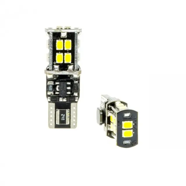 EINPARTS LED-pærer W5W 14 SMD 3020 6000K CANBUS - 2 STK 