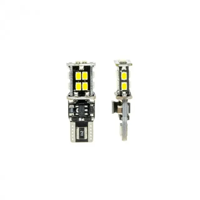 EINPARTS LED-pærer W5W 14 SMD 3020 6000K CANBUS - 2 STK 