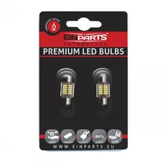 Einparts EPL48 LED C5W Pærer 31MM 10 SMD 4014 CANBUS (2 stk)