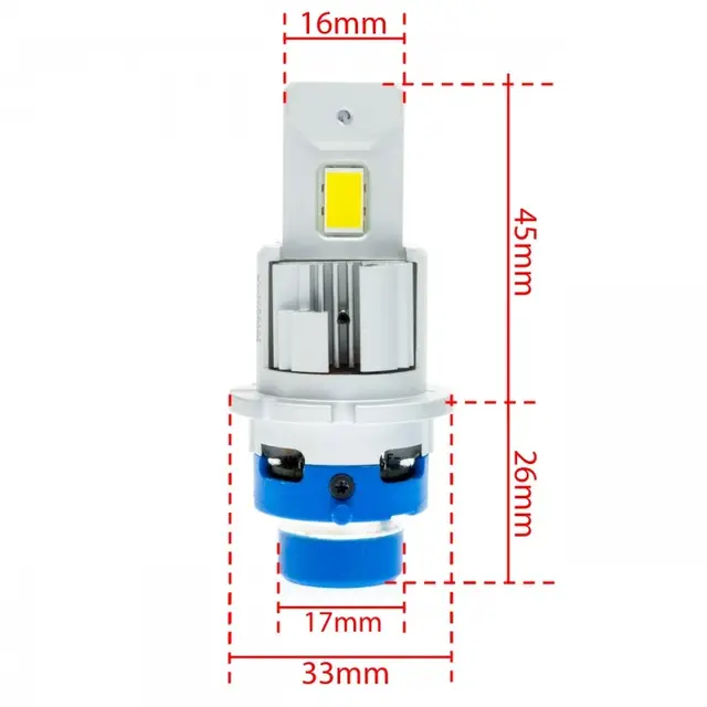 Einparts EPLH105 LED Pærer D2S 6000K 7500 lumen 