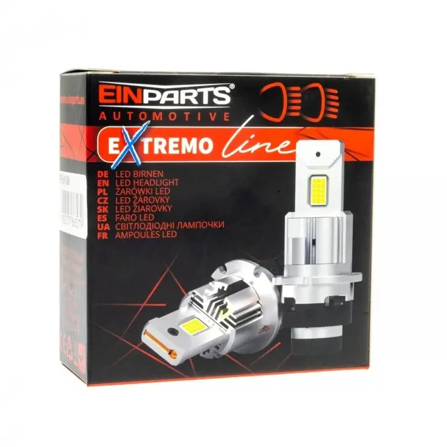 Einparts EPLH106 LED-pærer D4S 6000K 7500 lumen 