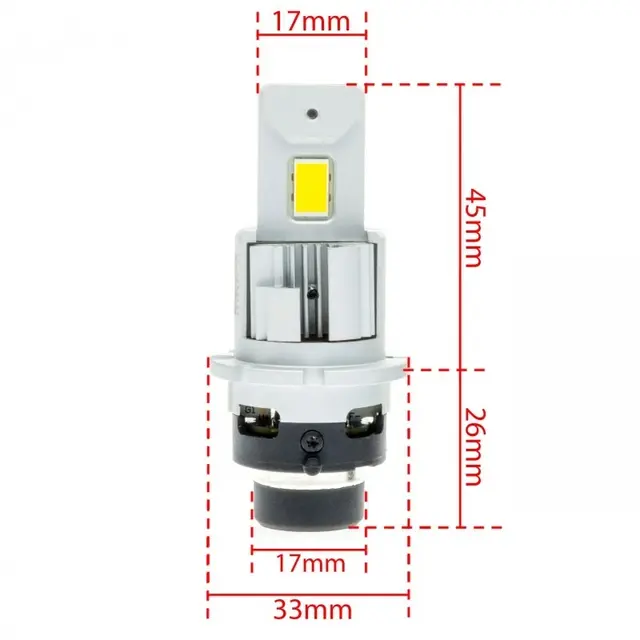 Einparts EPLH106 LED-pærer D4S 6000K 7500 lumen 