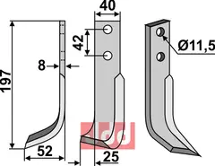 Fres kniv venstre Ferrari/Ferri