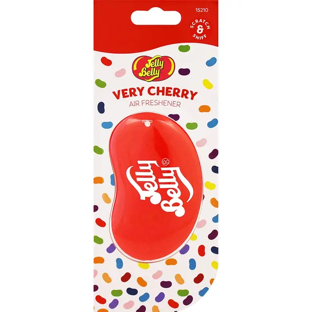 Jelly Belly 3D Luftfrisker - Very Cherry Duftkort 