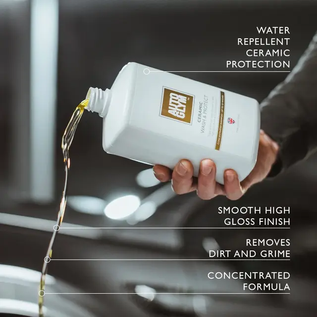 Autoglym Ceramic Wash & Protect, 1 l Rengjøring, glans og beskyttelse i én 