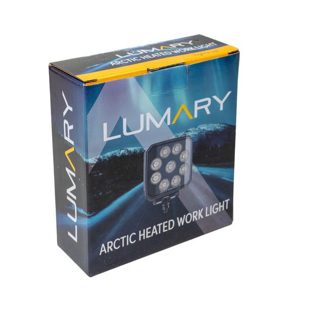 Lumary Arctic arbeidslys 60 Black Varme i glasset og Power boost 