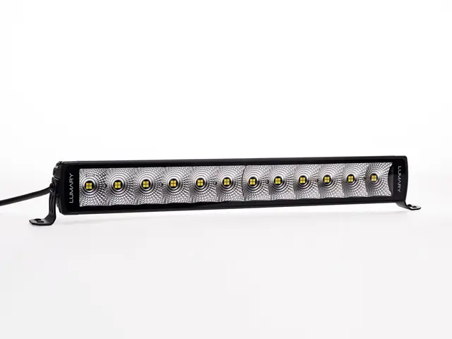 Lumary Corax SR22 arbeidslys ledbar Lysspredning, med side og skyve brakette 