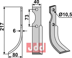 Fres kniv venstre Eurosystem/Ferrari/Pasbo