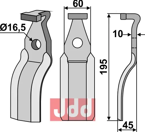 Fres kniv - JDD Utstyr