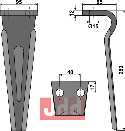 Rotorharvetand - JDD Utstyr