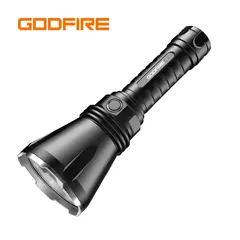 SuperFire LED lommelykt 1000m rekkevidde Godfire High-end series, 1371 Lumen